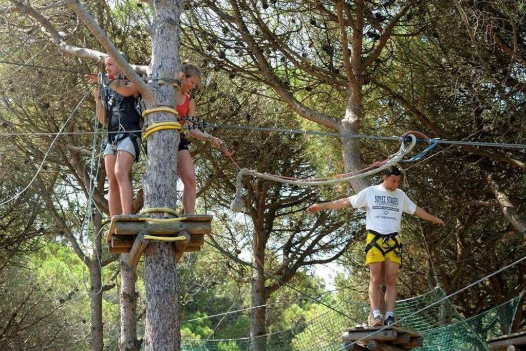 A 500 M De La Plage, Tout Confort Avec Wifi Le Barcarès Kültér fotó